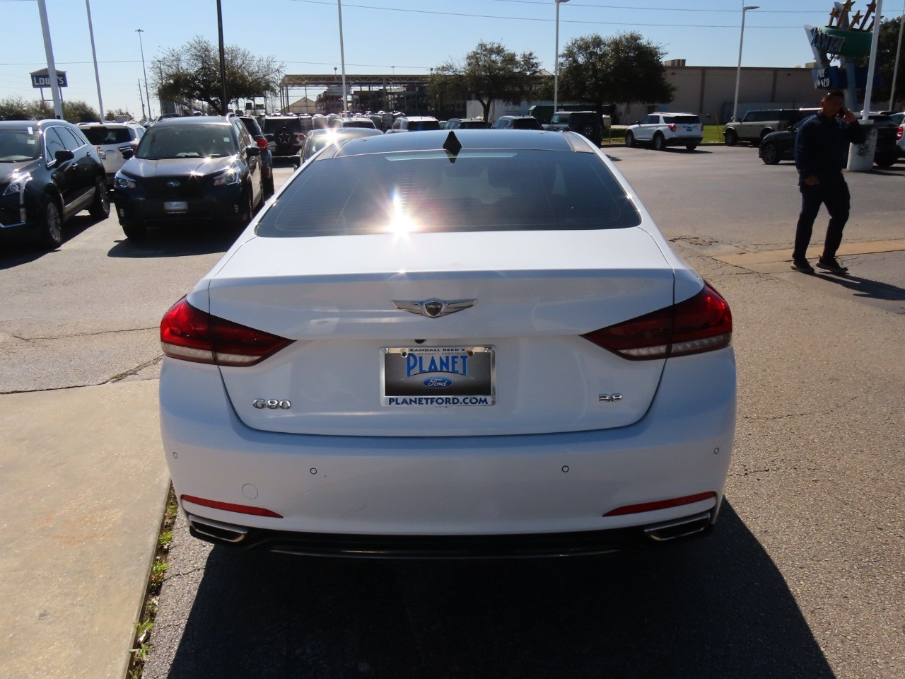 used 2019 Genesis G80 car, priced at $22,999