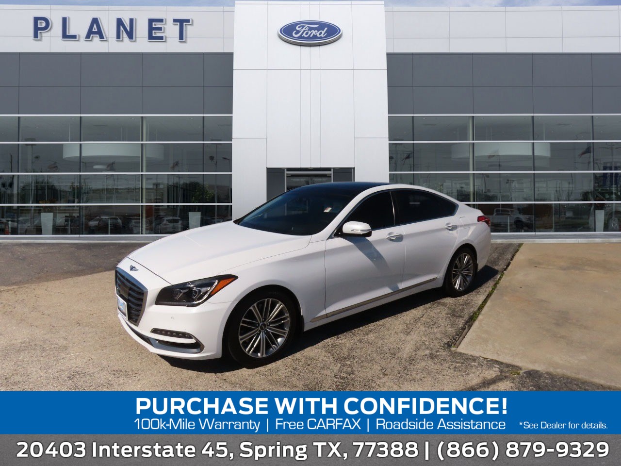 used 2019 Genesis G80 car, priced at $22,999