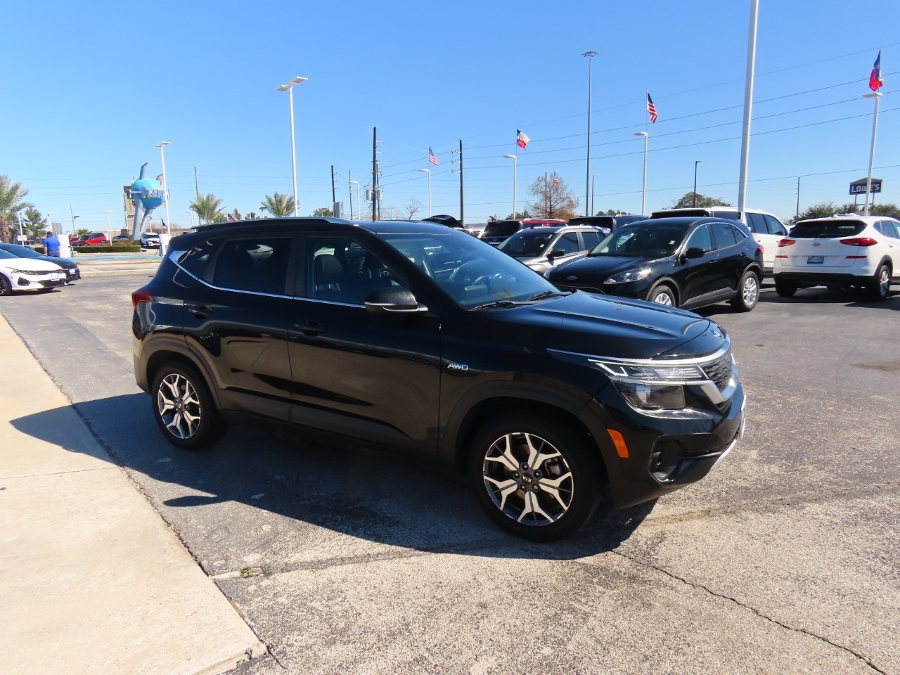 used 2021 Kia Seltos car, priced at $11,999