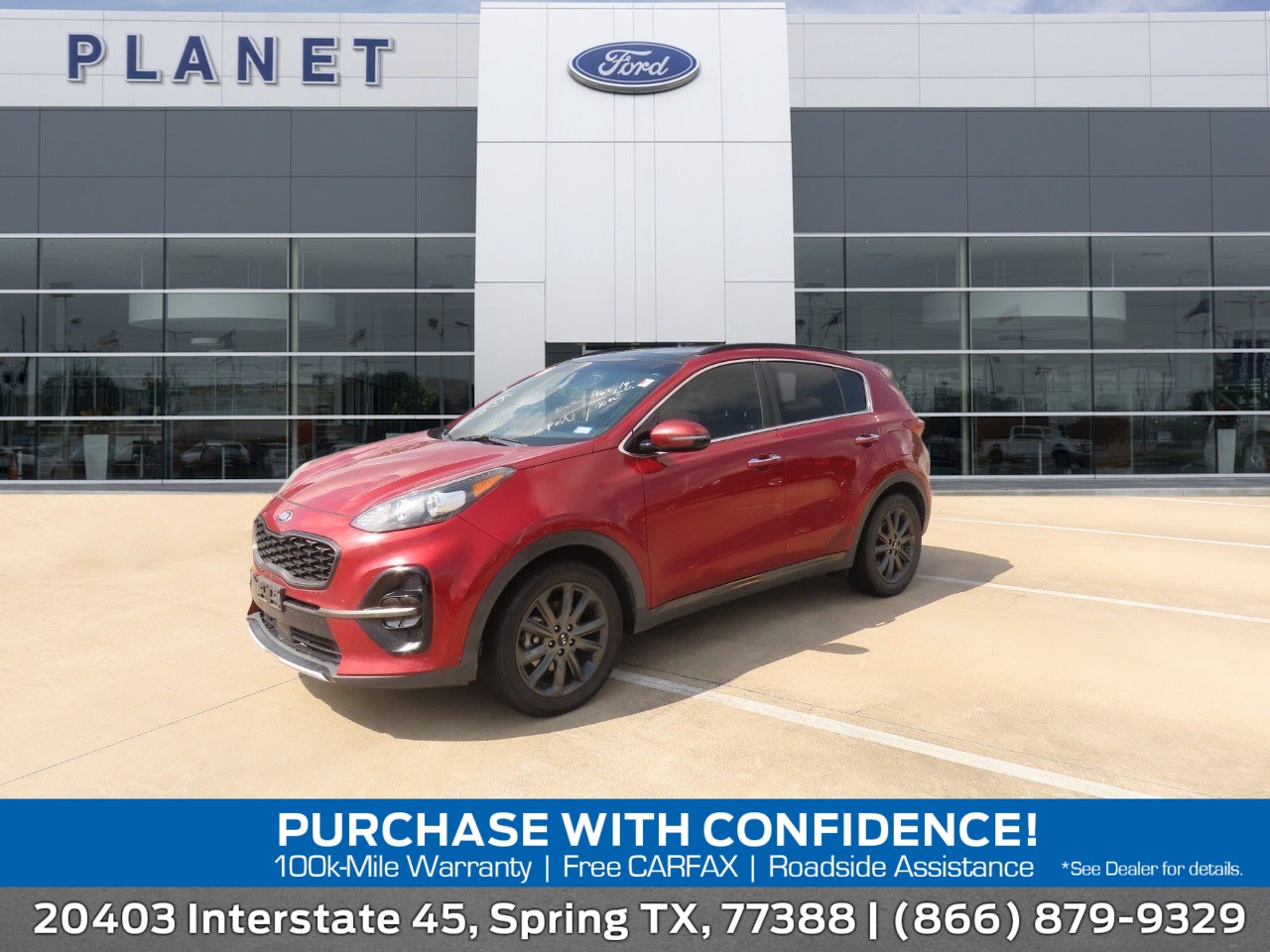 used 2020 Kia Sportage car, priced at $9,999
