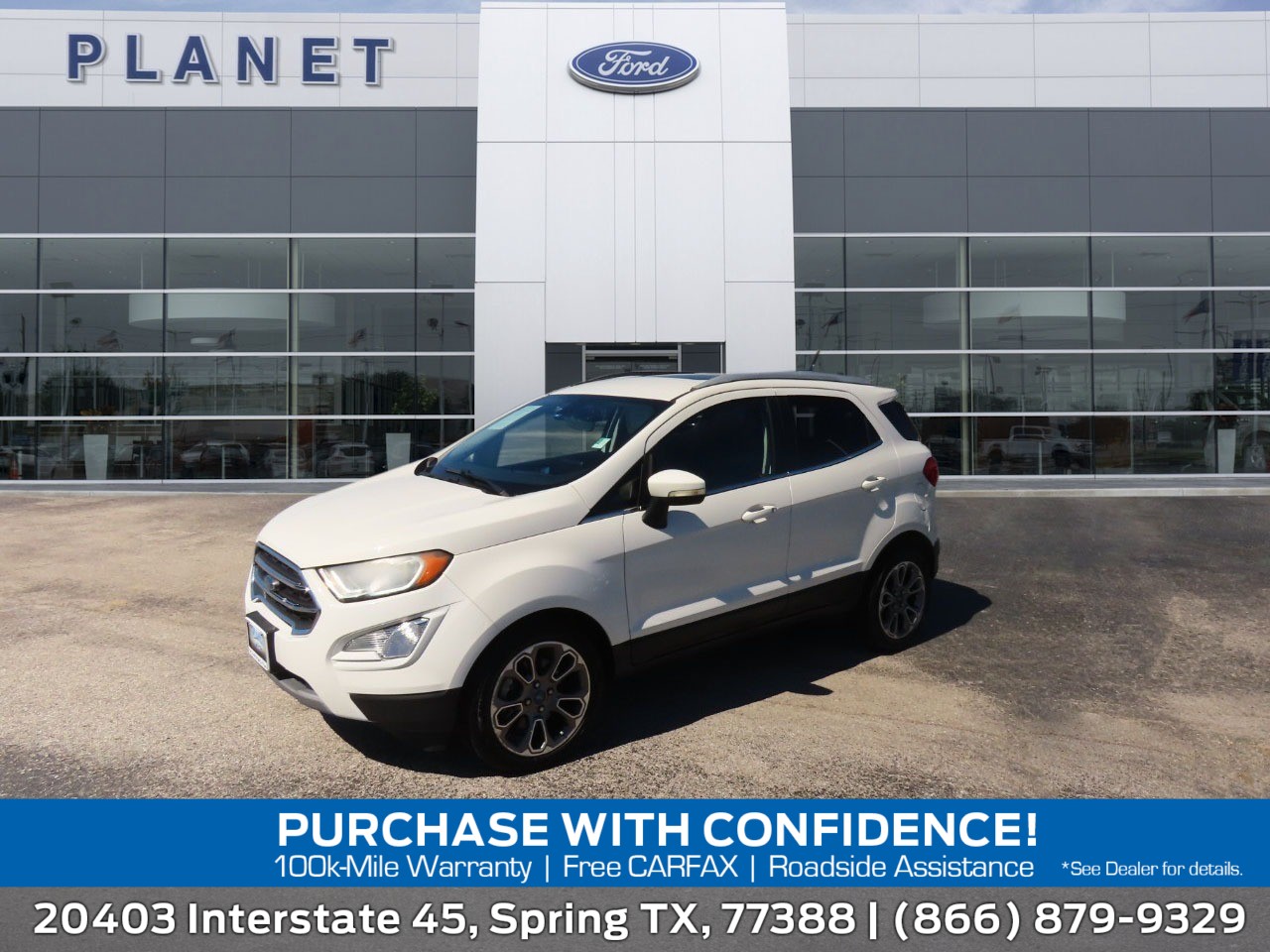used 2018 Ford EcoSport car, priced at $8,999