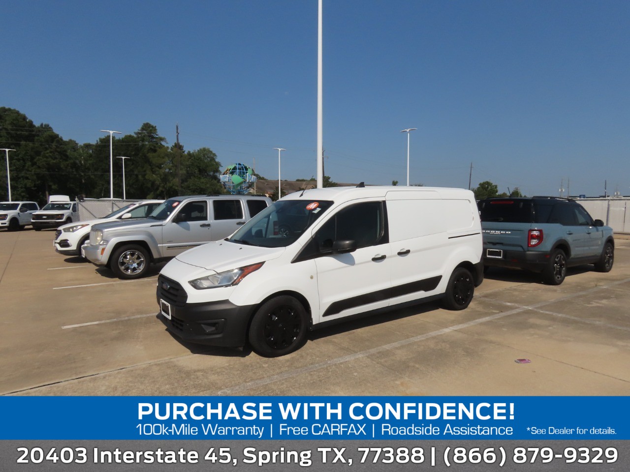 2021 Ford Transit Connect Cargo XL LWB FWD with Rear Cargo Doors