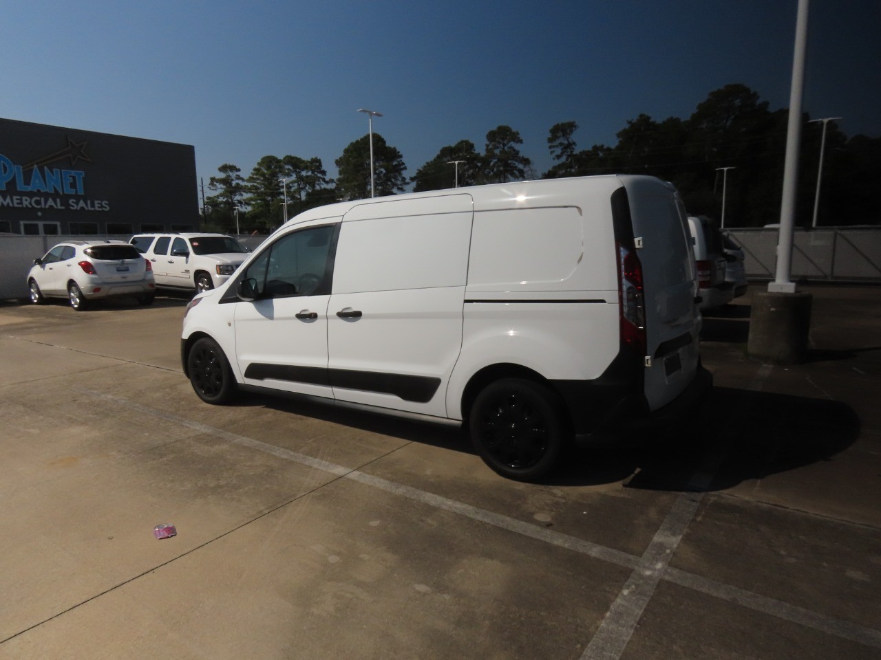 2021 Ford Transit Connect Van XL Frozen White at Planet Ford