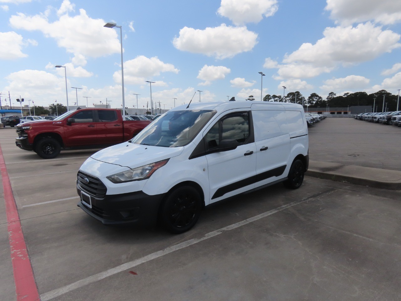 2021 Ford Transit Connect Van XL Frozen White at Planet Ford
