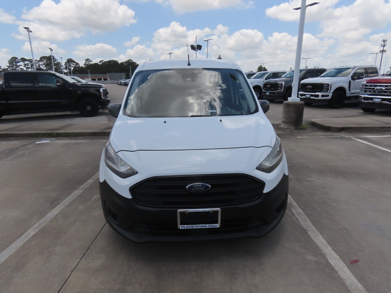 2021 Ford Transit Connect Van XL Frozen White at Planet Ford