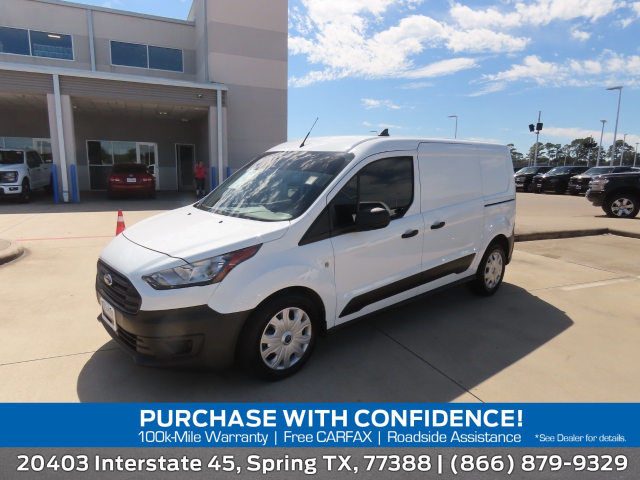 2022 Ford Transit Connect Cargo XL LWB FWD with Rear Cargo Doors