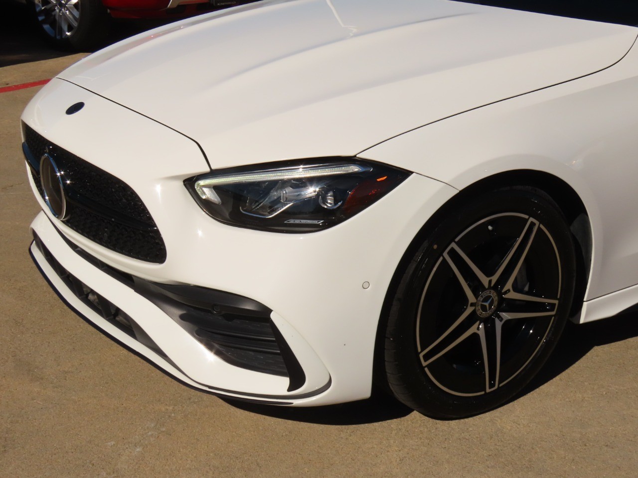 used 2022 Mercedes-Benz C-Class car, priced at $32,999