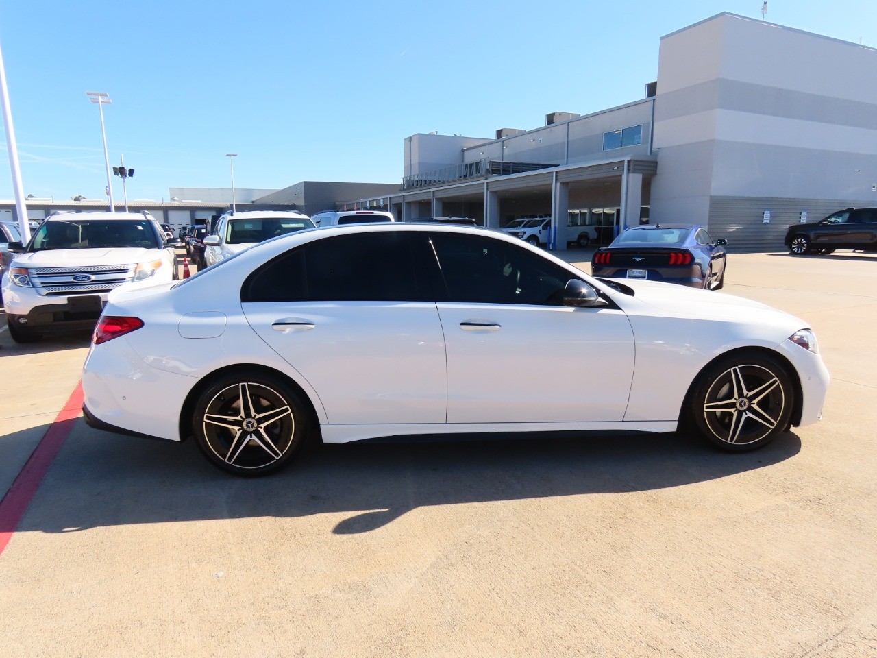used 2022 Mercedes-Benz C-Class car, priced at $32,999