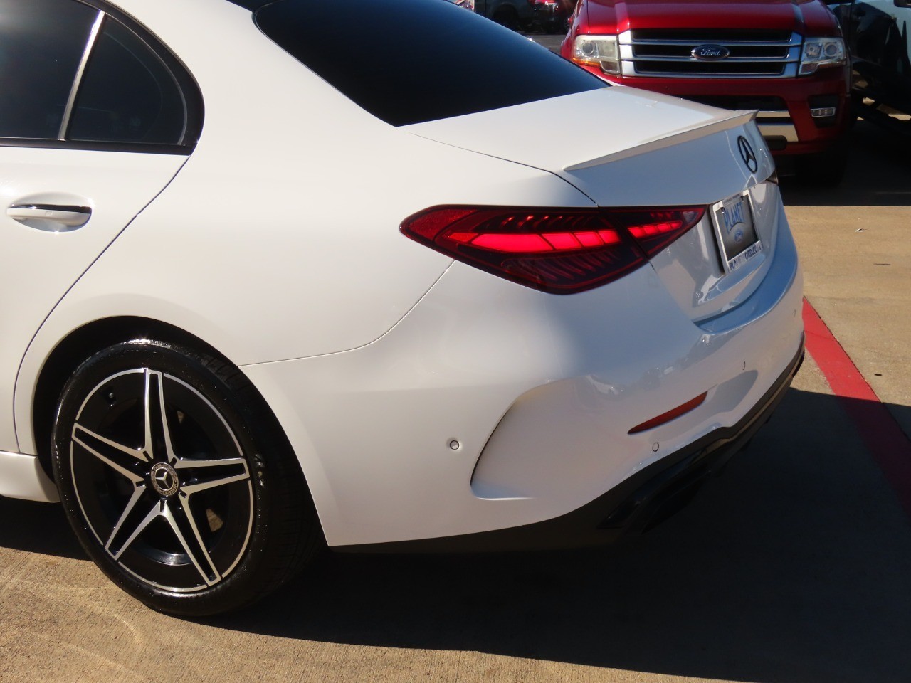 used 2022 Mercedes-Benz C-Class car, priced at $32,999