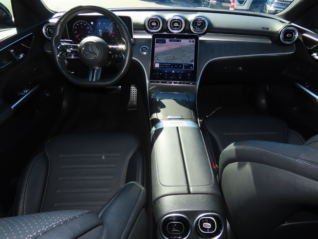 used 2022 Mercedes-Benz C-Class car, priced at $32,999