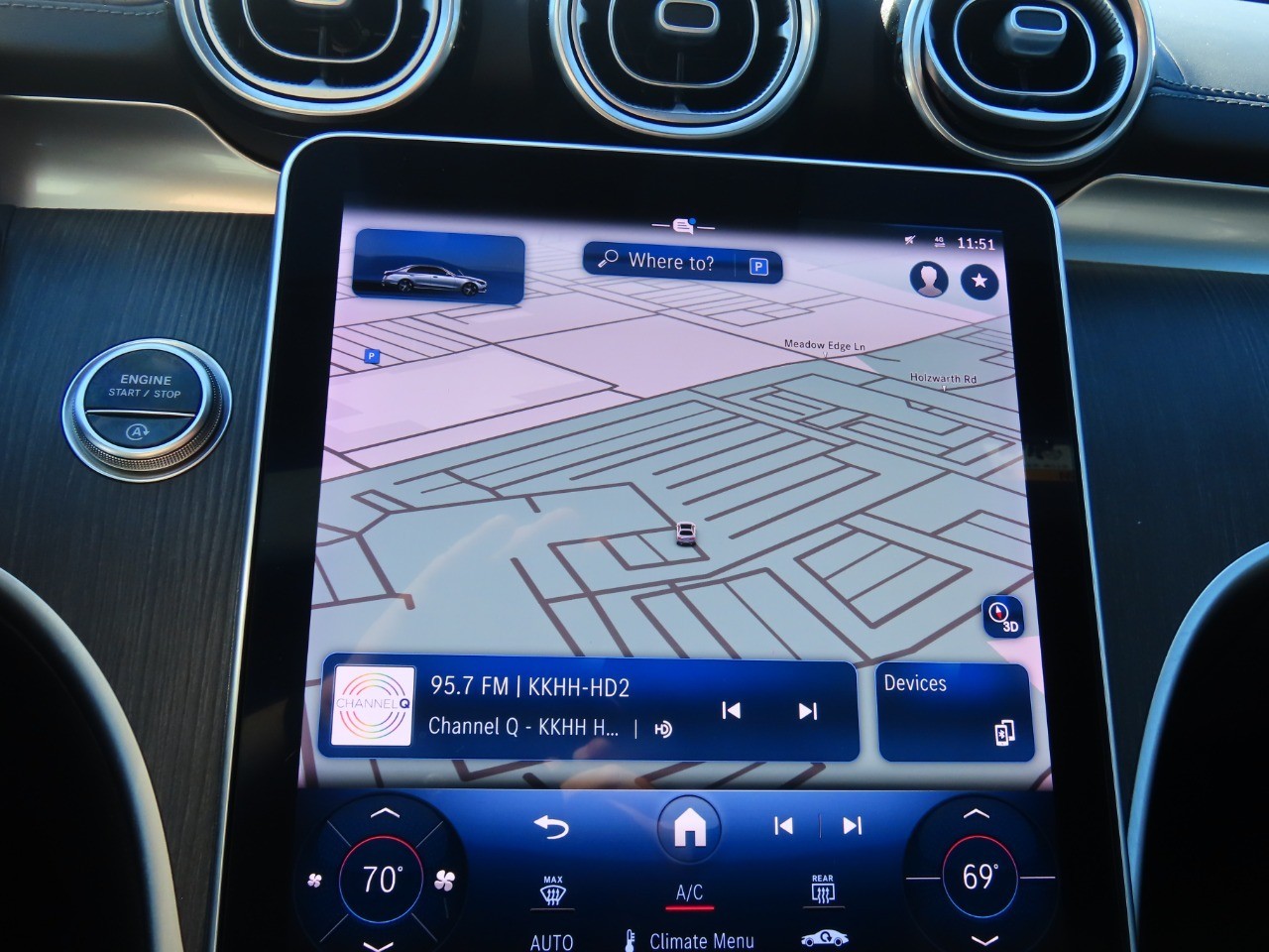 used 2022 Mercedes-Benz C-Class car, priced at $32,999