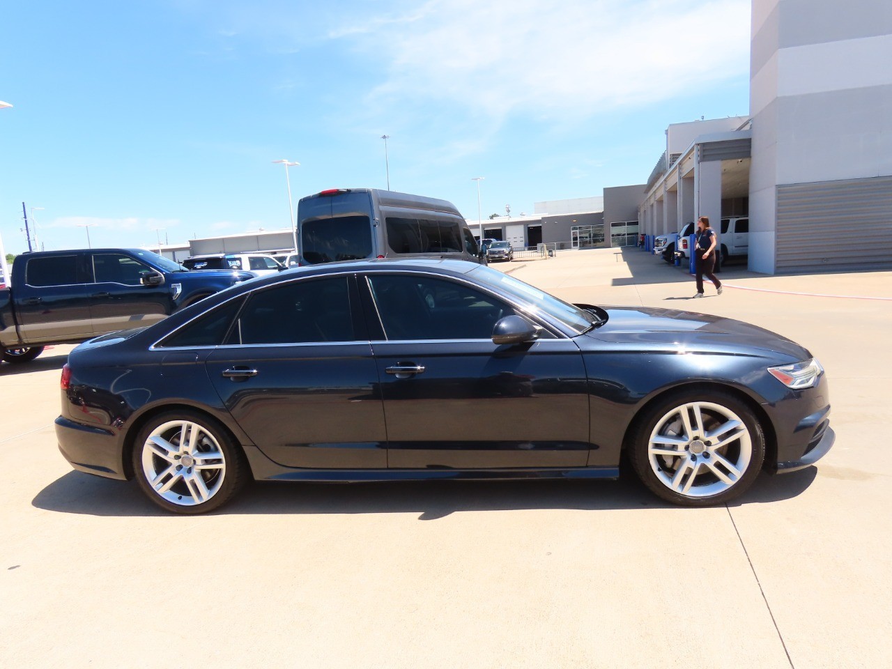 used 2017 Audi A6 car, priced at $9,999