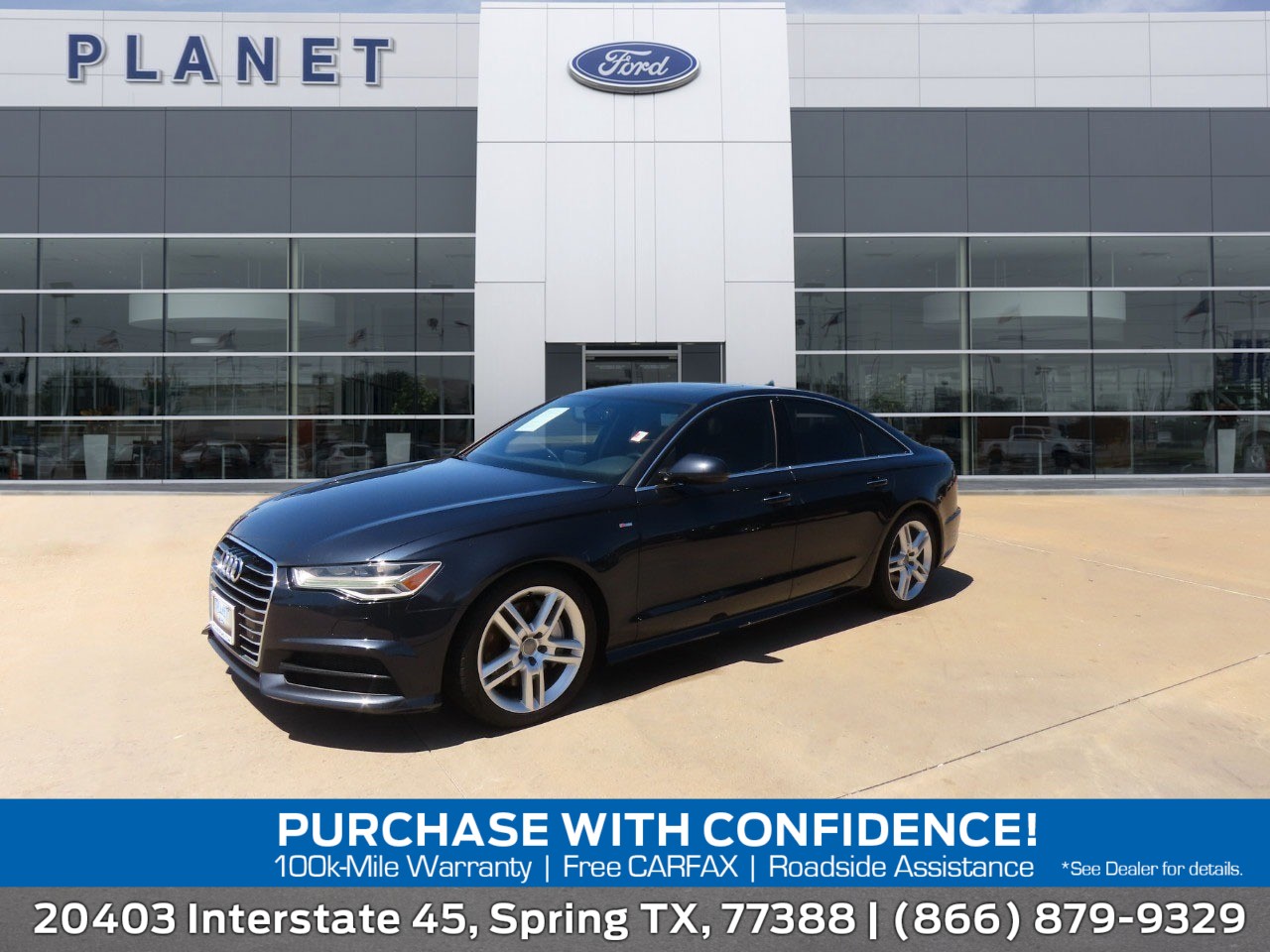 used 2017 Audi A6 car, priced at $9,999