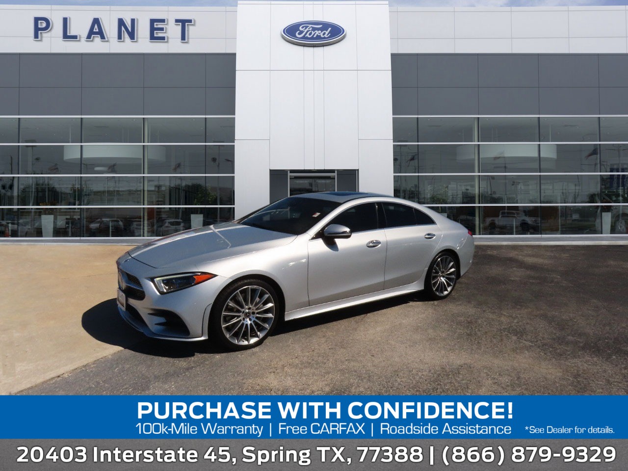 used 2019 Mercedes-Benz CLS car, priced at $29,999