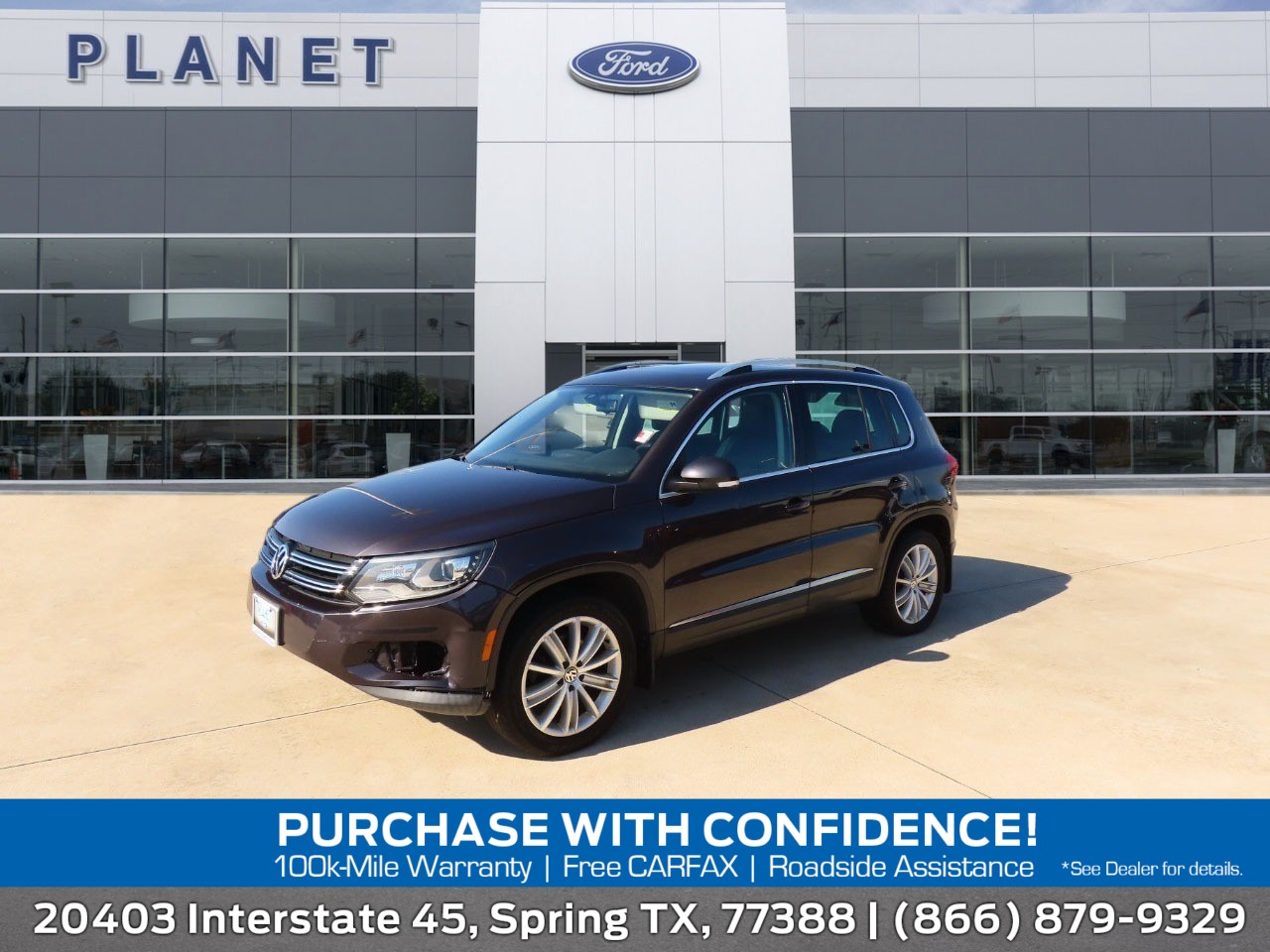 used 2016 Volkswagen Tiguan car, priced at $8,999