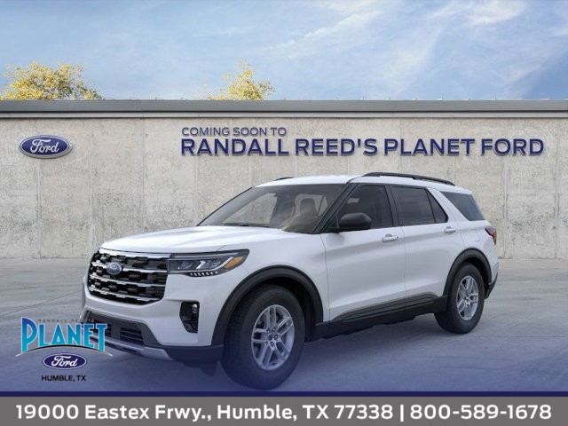 Space White Metallic 2026 Ford Explorer Active RWD SUV / Crossover Rear-Wheel Drive Automatic