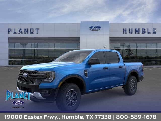Velocity Blue Metallic 2026 Ford Ranger Pickup Truck Four-Wheel Drive Automatic