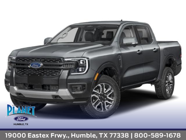 Desert Sand 2026 Ford Ranger Lariat SuperCrew 4WD Pickup Truck Four-Wheel Drive Automatic