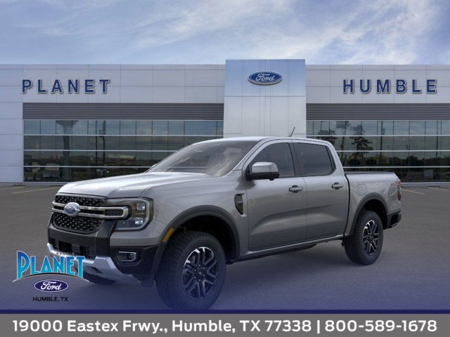 Carbonized Gray Metallic 2026 Ford Ranger Lariat SuperCrew 4WD Pickup Truck Four-Wheel Drive Automatic