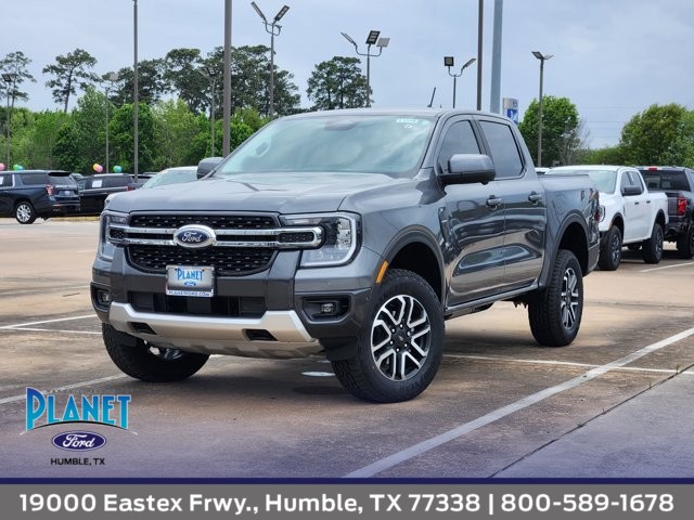 Carbonized Gray Metallic 2026 Ford Ranger Lariat SuperCrew 4WD Pickup Truck Four-Wheel Drive Automatic