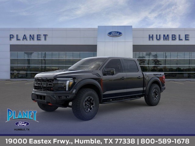 Agate Black Metallic 2026 Ford F-150 Raptor SuperCrew 4WD Pickup Truck Four-Wheel Drive Automatic