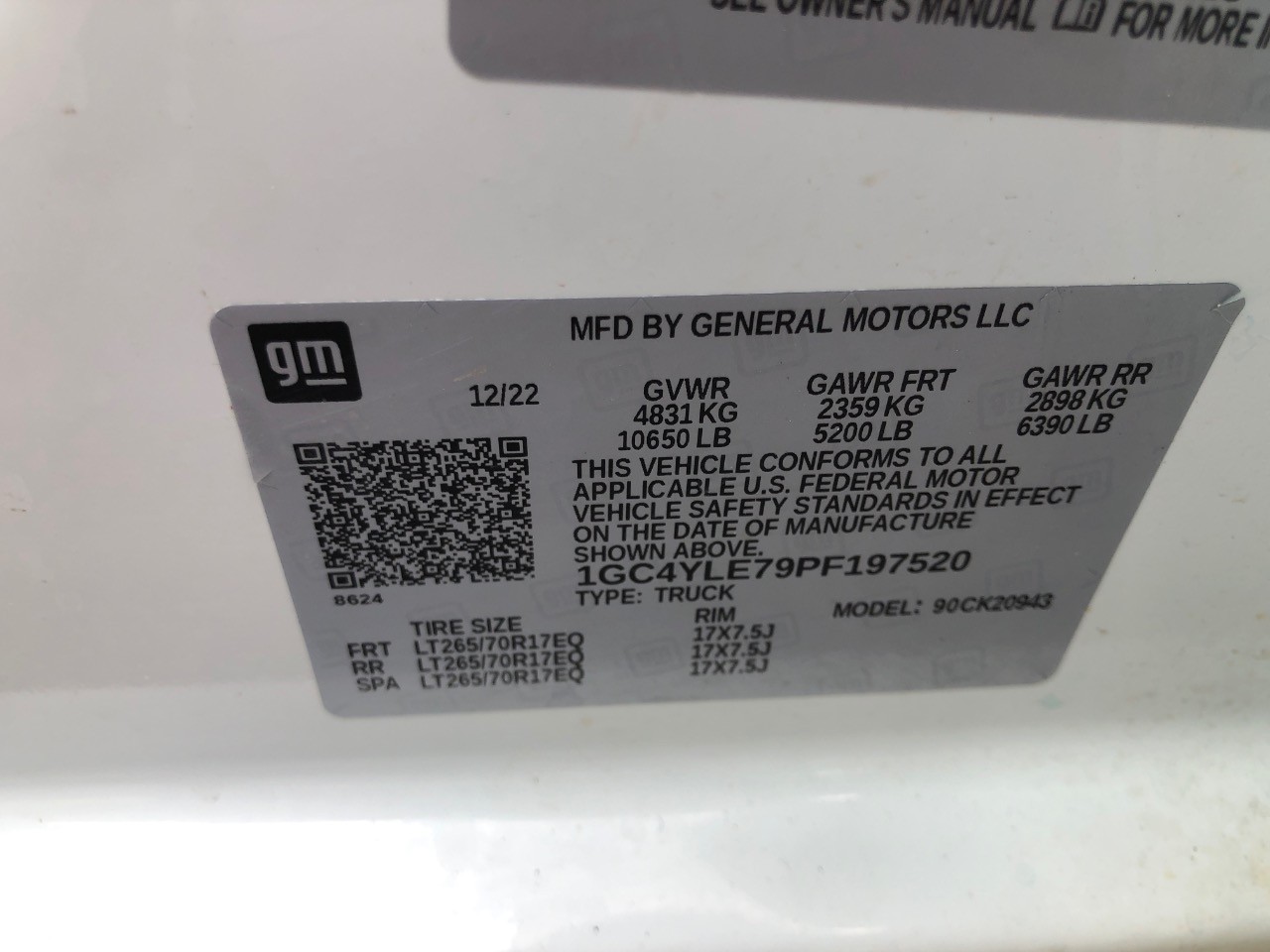 2023 Chevrolet Silverado 2500HD 4WD Crew Cab 172 Work Truck photo