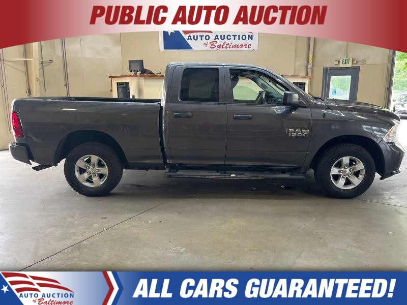 Black (BLK) 2016 RAM 1500 Pickup Truck Four-Wheel Drive Automatic