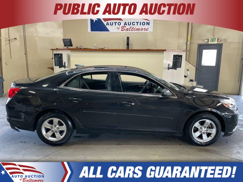 Black (BLK) 2015 Chevrolet Malibu LS Fleet FWD Sedan Front-Wheel Drive Automatic