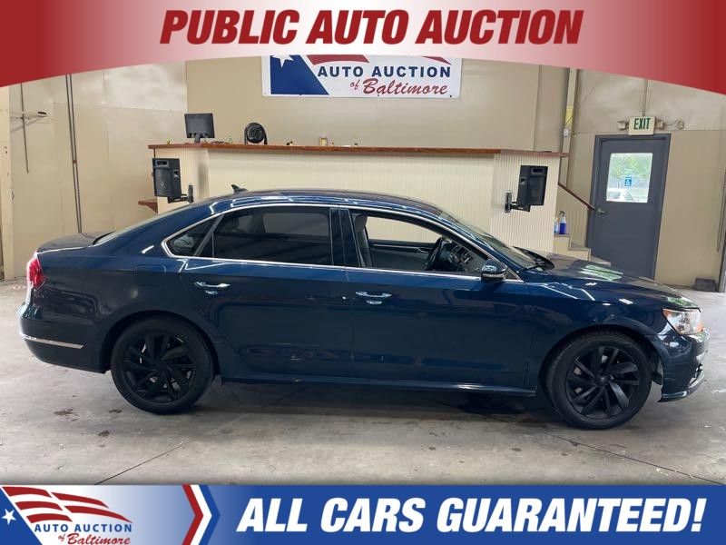 Blue 2018 Volkswagen Passat Sedan Front-Wheel Drive Automatic