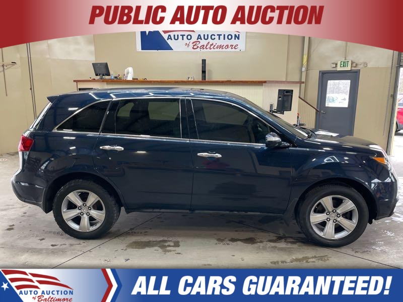 Blue 2010 Acura MDX SH-AWD SUV / Crossover All-Wheel Drive Automatic