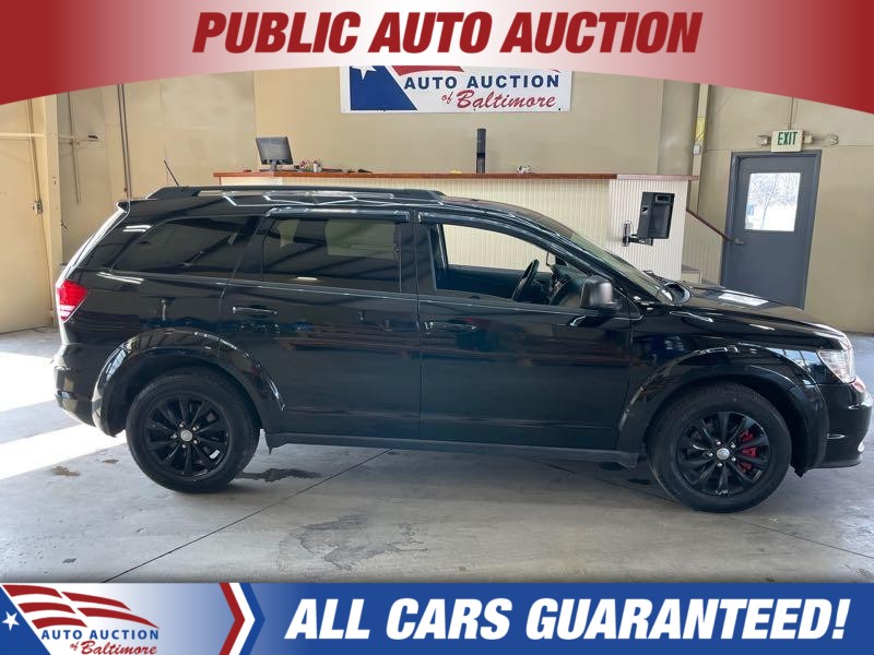 Black 2017 Dodge Journey SE FWD SUV / Crossover Front-Wheel Drive Automatic
