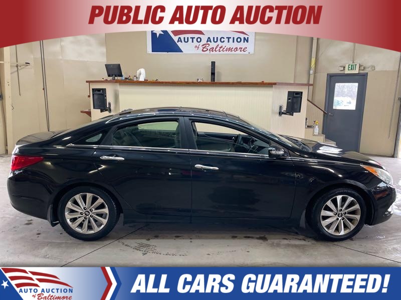 Black (BLK) 2013 Hyundai Sonata Limited FWD Sedan Front-Wheel Drive Automatic