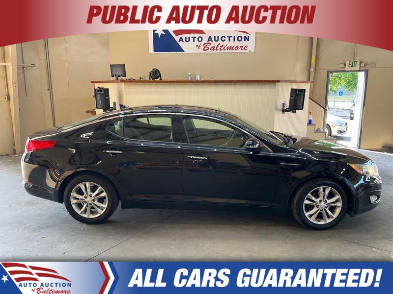Black (BLK) 2013 Kia Optima Sedan Front-Wheel Drive Automatic