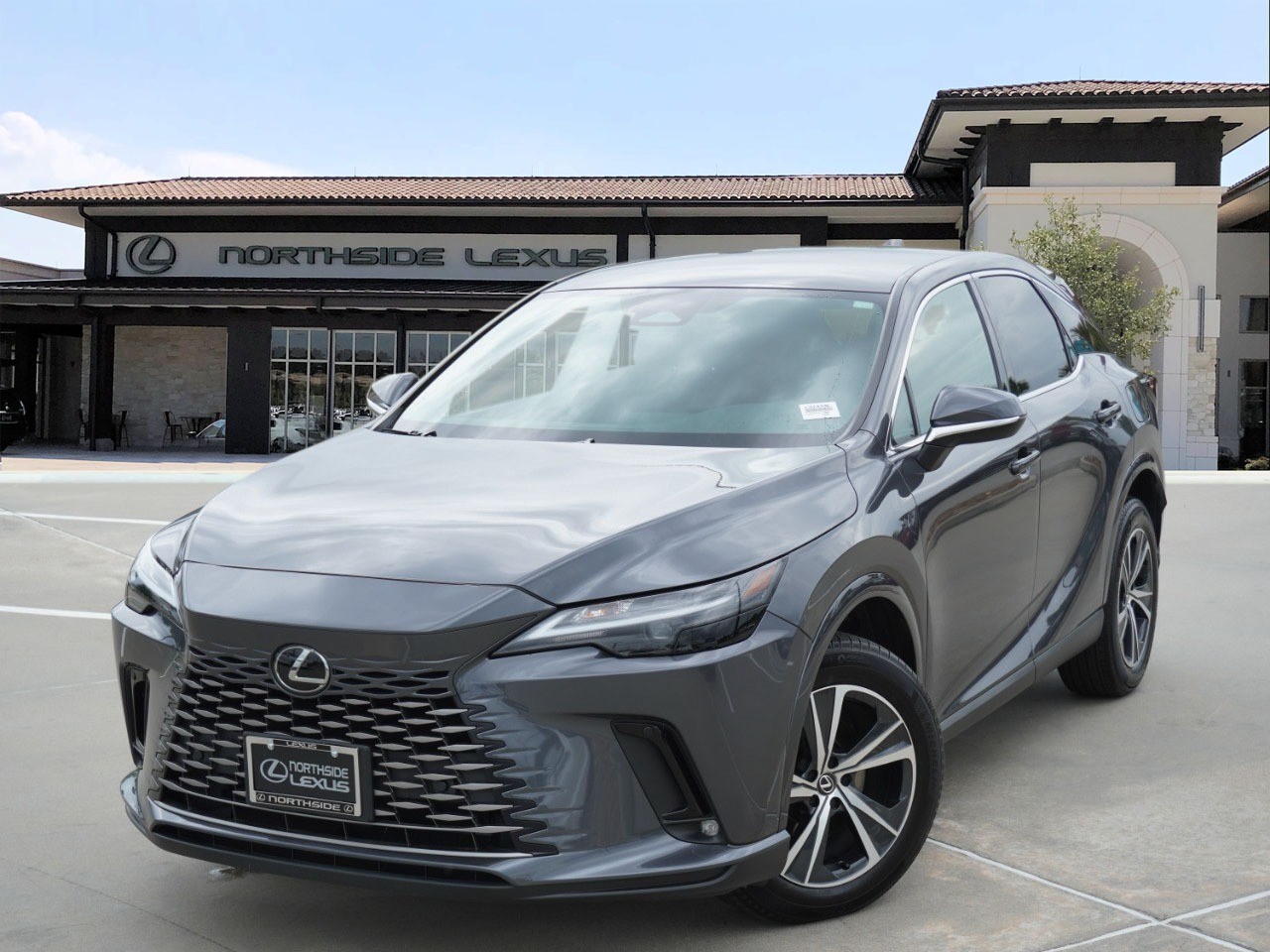 Gray 2025 Lexus RX 350 FWD SUV / Crossover Front-Wheel Drive 8-Speed Automatic