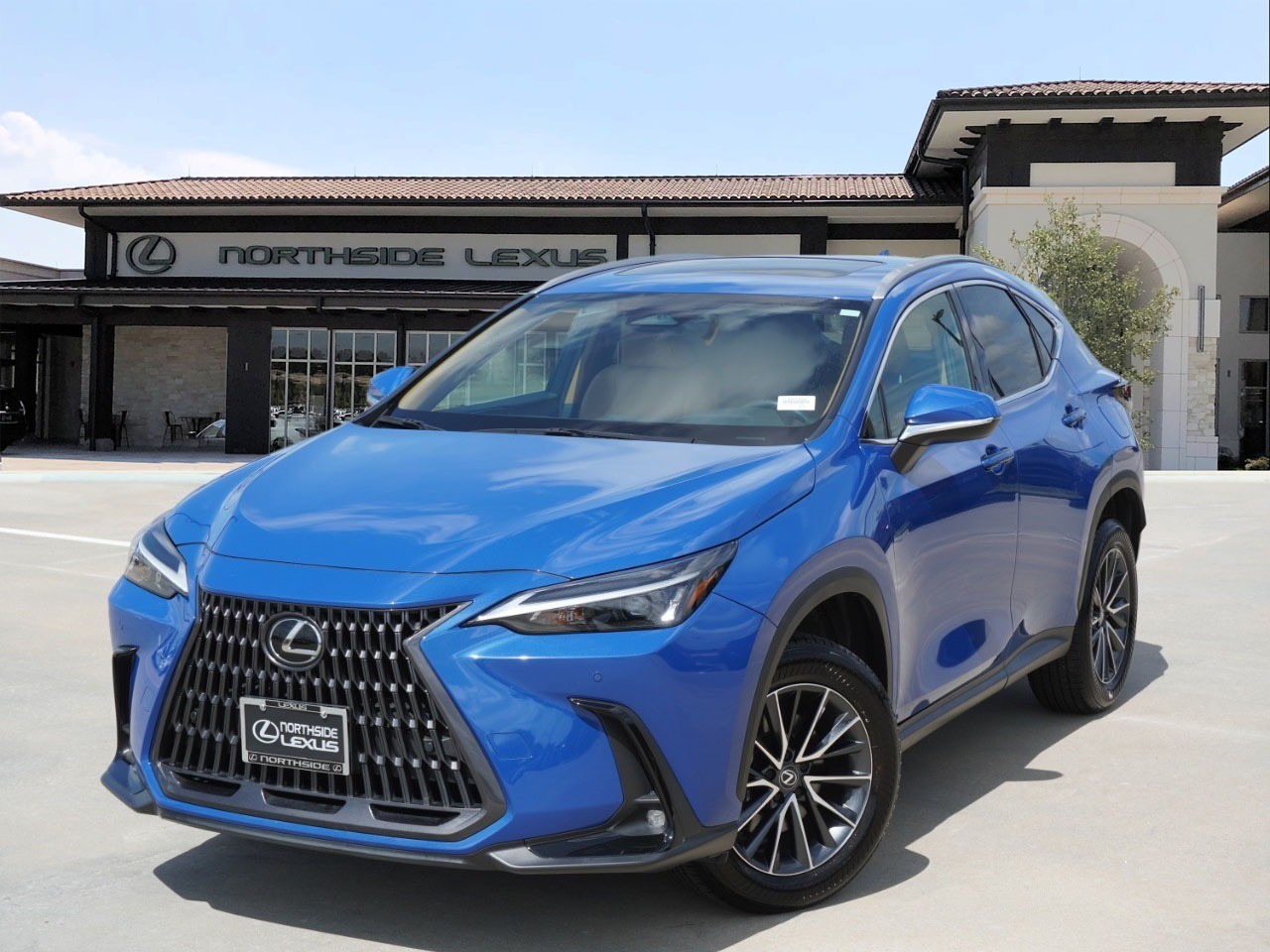 Blue 2025 Lexus NX 250 Premium FWD SUV / Crossover Front-Wheel Drive 8-Speed Automatic