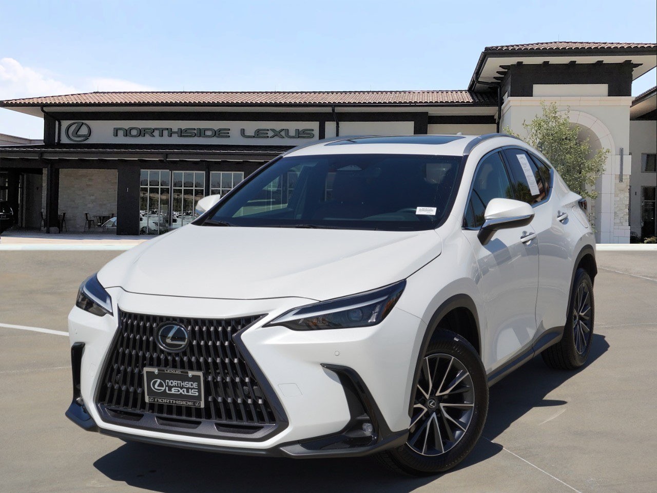 White 2025 Lexus NX 250 Premium FWD SUV / Crossover Front-Wheel Drive 8-Speed Automatic