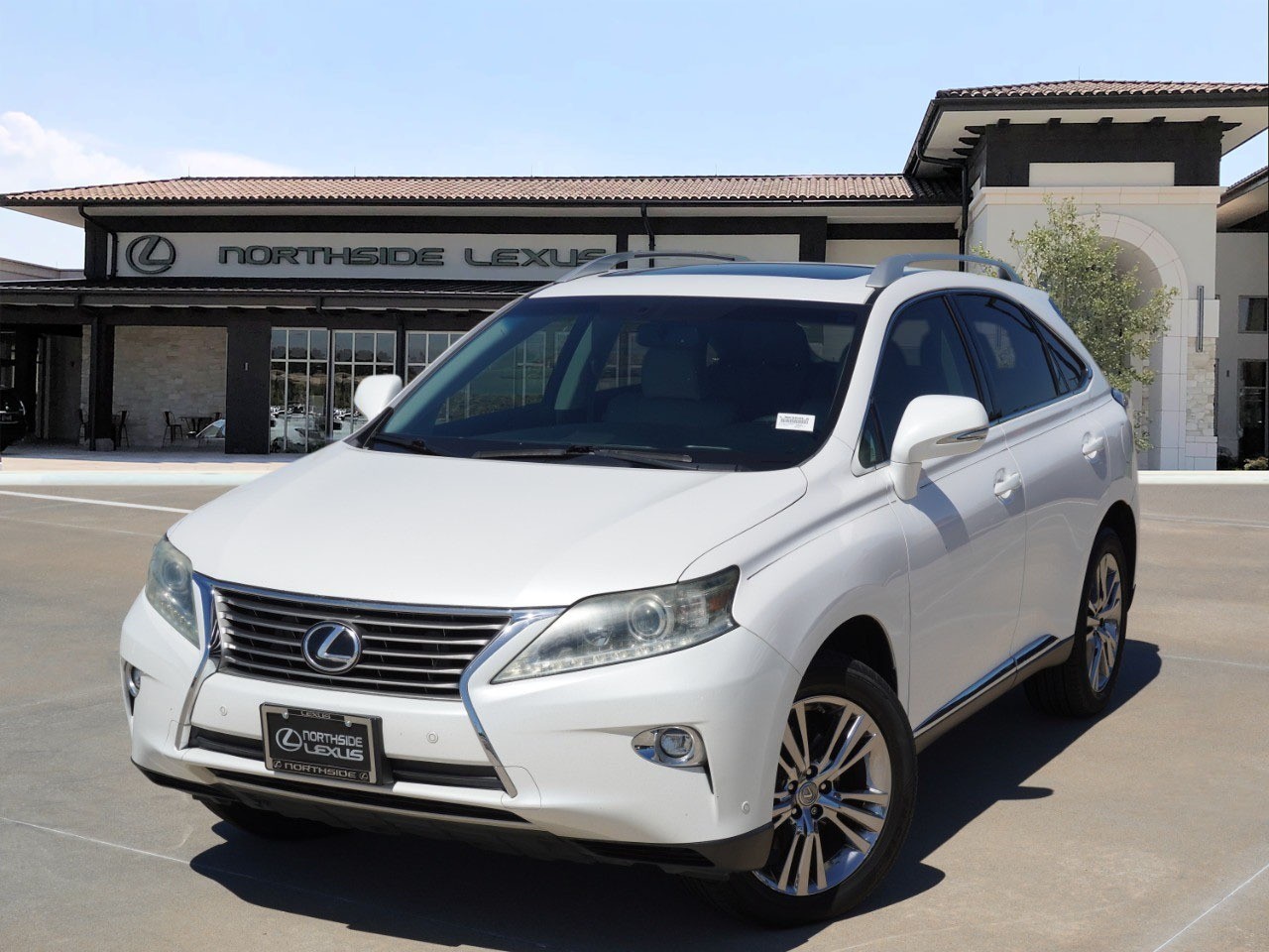 White 2015 Lexus RX 350 FWD SUV / Crossover Front-Wheel Drive 6-Speed Automatic