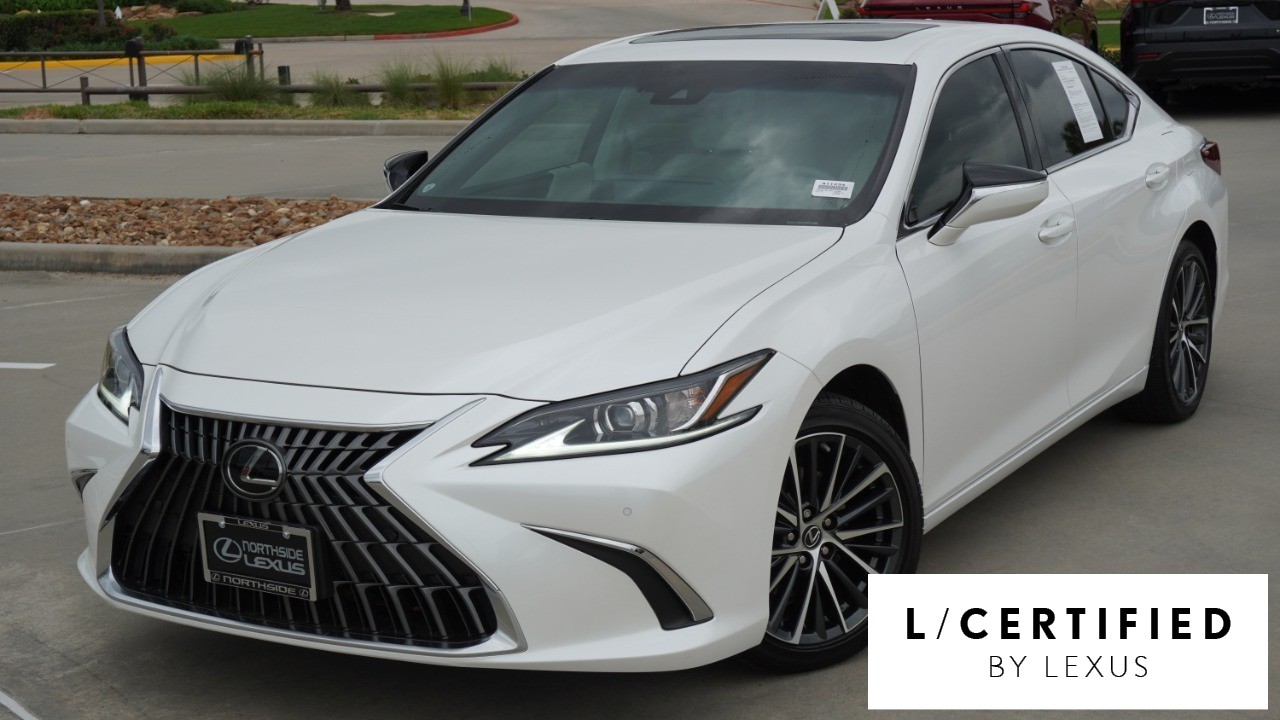 White 2023 Lexus ES 350 FWD Sedan Front-Wheel Drive 8-Speed Automatic