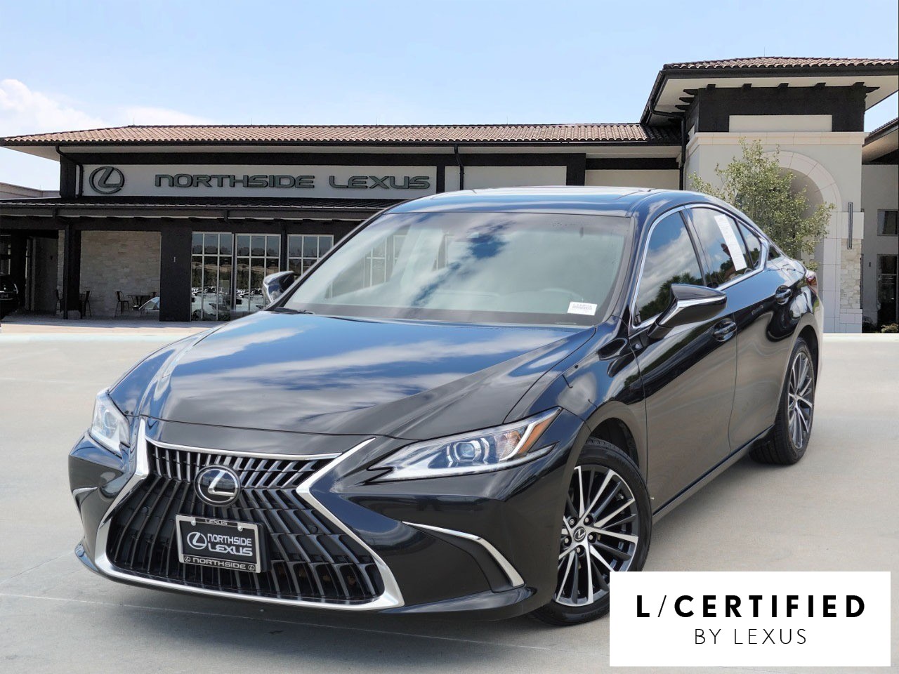 Black 2023 Lexus ES 350 FWD Sedan Front-Wheel Drive 8-Speed Automatic