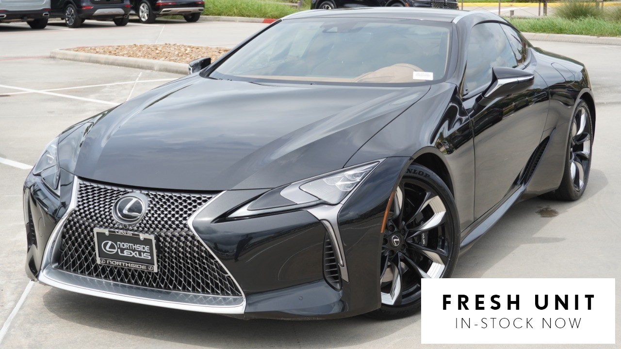 Black 2024 Lexus LC Coupe Automatic
