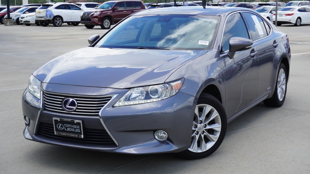 Gray 2013 Lexus ES Hybrid 300h FWD Sedan Front-Wheel Drive Continuously Variable Transmission