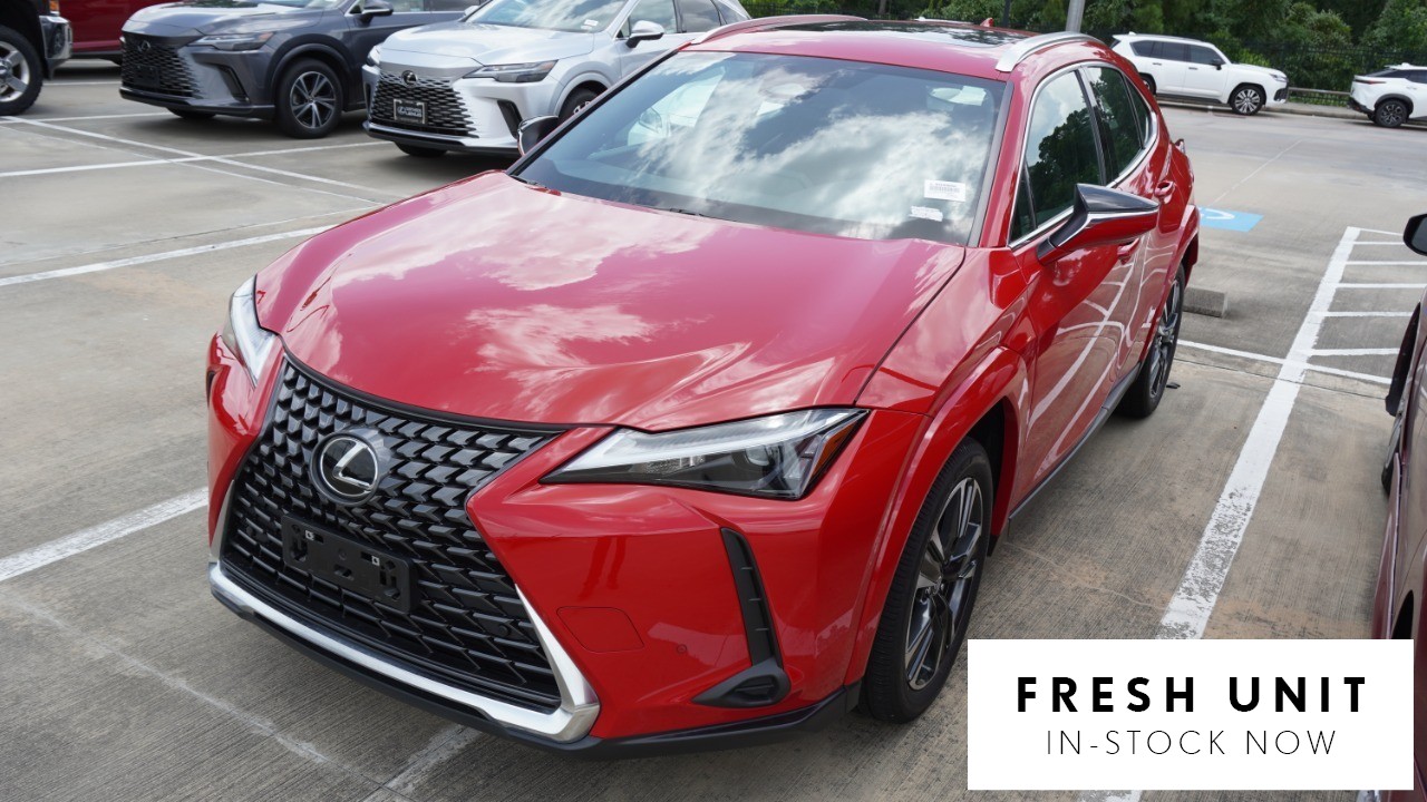 Red 2025 Lexus UX Hybrid SUV / Crossover Front-Wheel Drive Continuously Variable Transmission