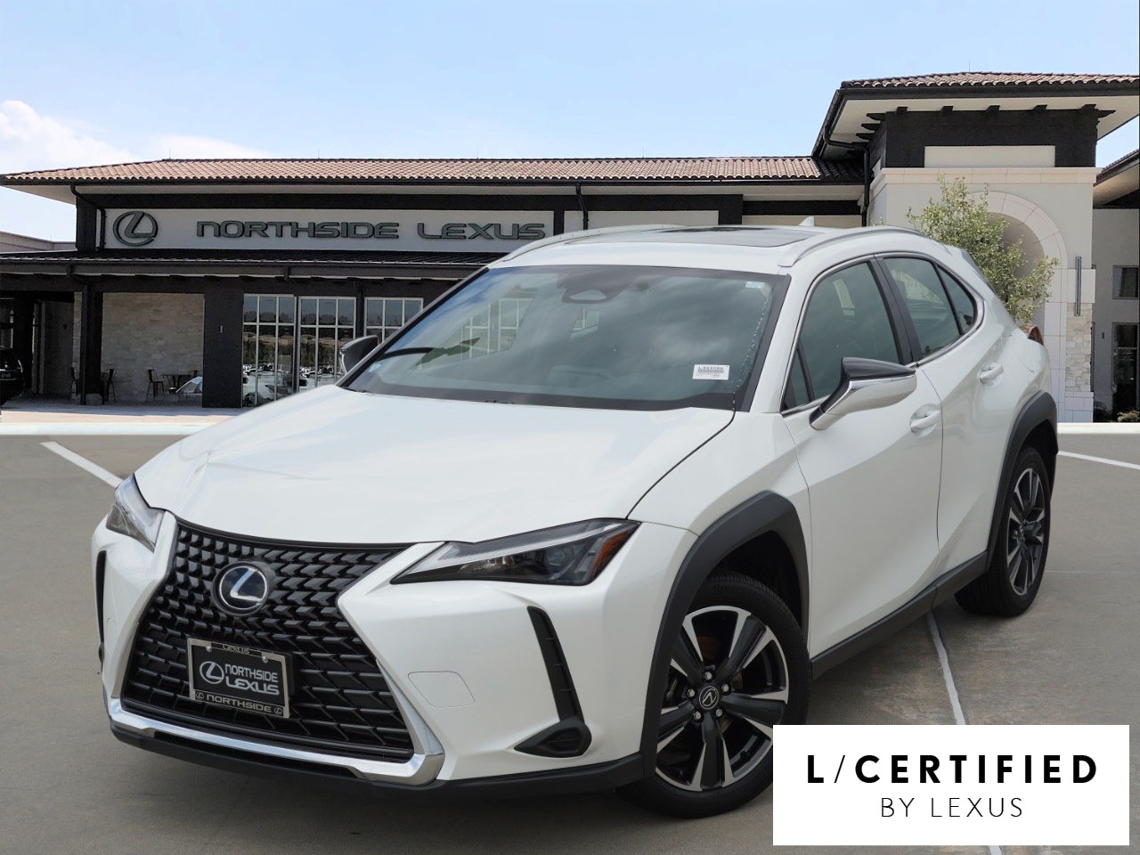 White 2025 Lexus UX Hybrid 300h FWD SUV / Crossover Front-Wheel Drive Continuously Variable Transmission