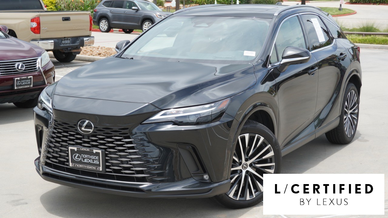 Black 2025 Lexus RX SUV / Crossover Front-Wheel Drive 8-Speed Automatic