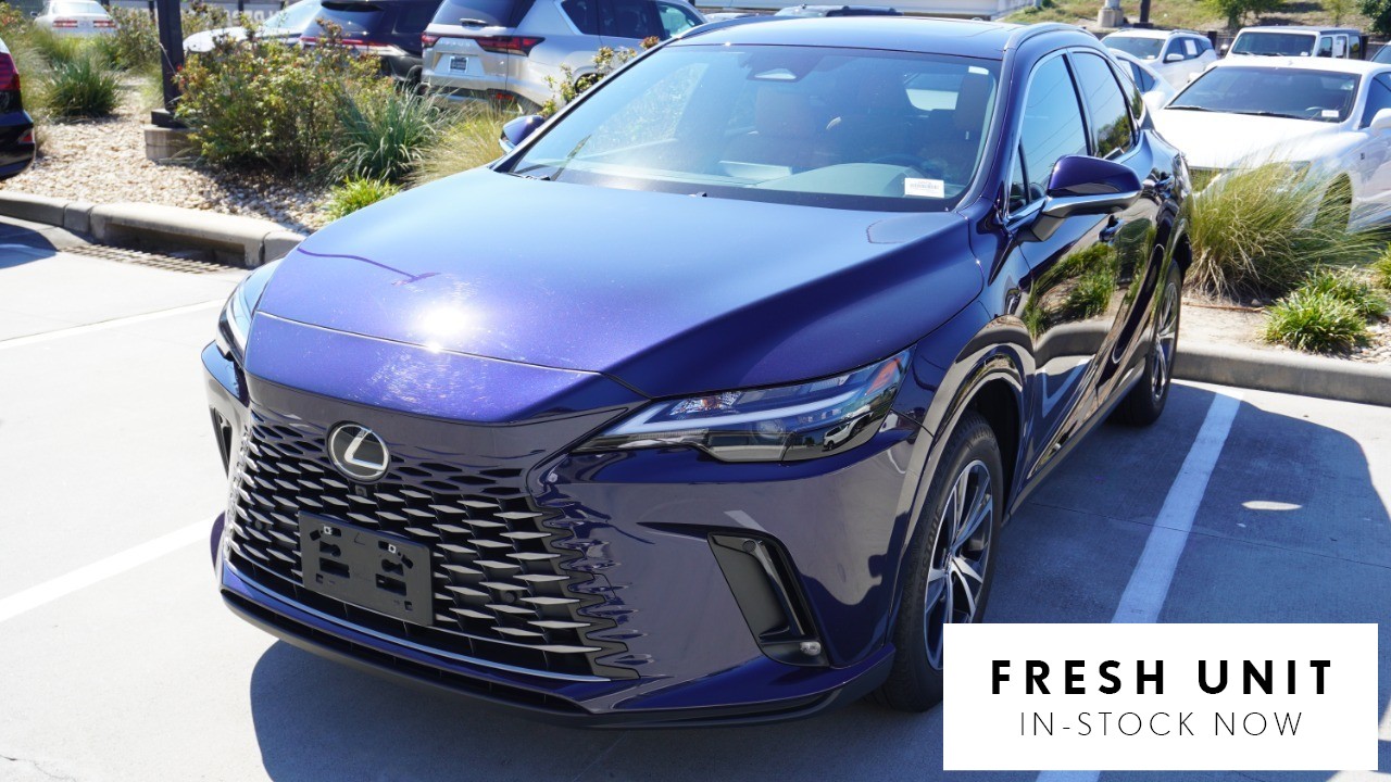 Blue 2025 Lexus RX SUV / Crossover Front-Wheel Drive 8-Speed Automatic