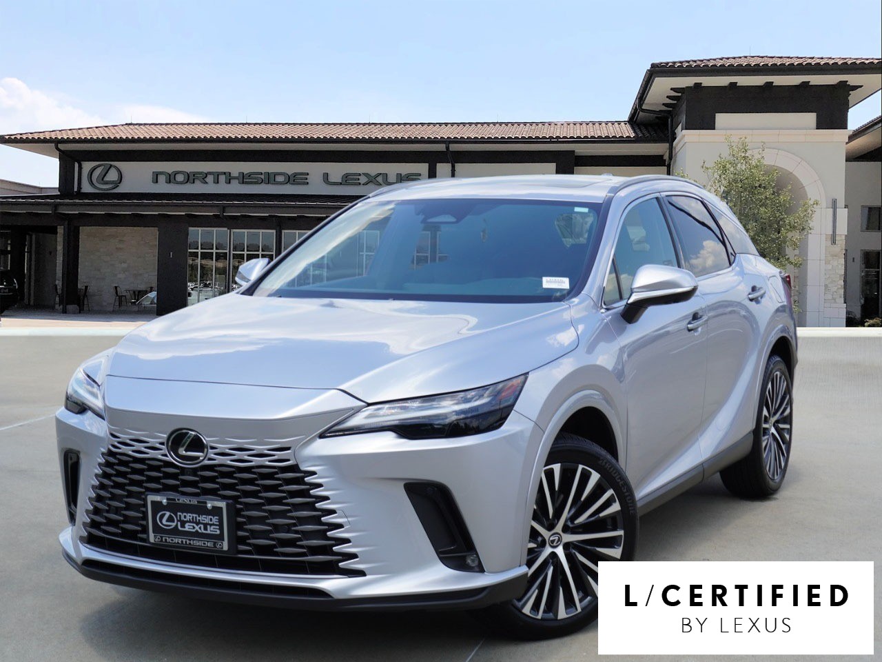 Silver 2025 Lexus RX SUV / Crossover Front-Wheel Drive 8-Speed Automatic