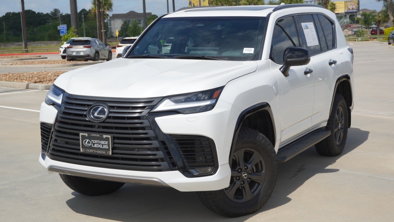 White 2025 Lexus LX Hybrid Overtrail AWD SUV / Crossover All-Wheel Drive Automatic