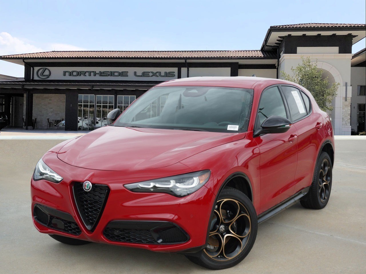 Red 2025 Alfa Romeo Stelvio SUV / Crossover All-Wheel Drive 8-Speed Automatic