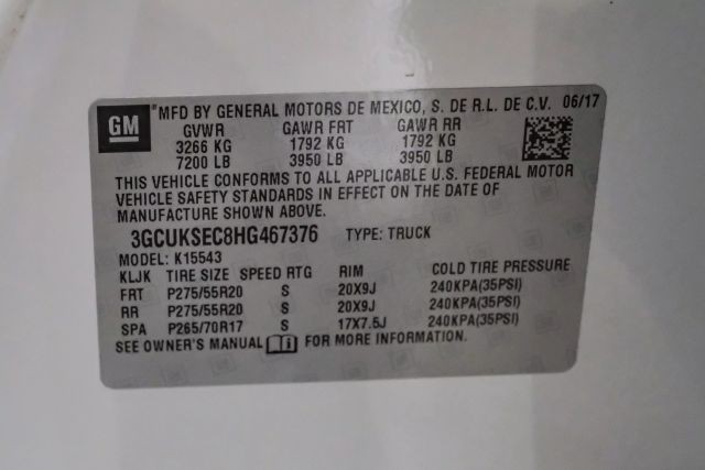 2017 Chevrolet Silverado 1500 LTZ Pickup 4D 5 3/4 ft photo