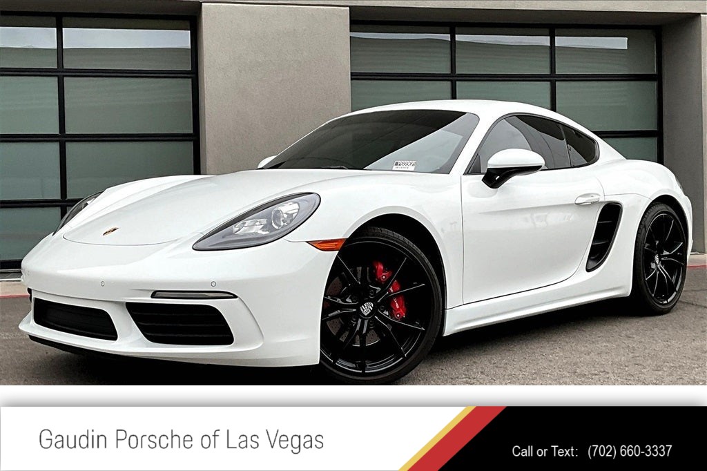 2018 Porsche 718 Cayman S